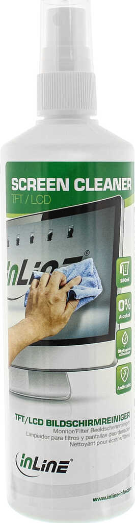 Bildschirmreiniger f&uuml;r Monitore &sol; TFT &sol; LCD&comma; Pumpspray