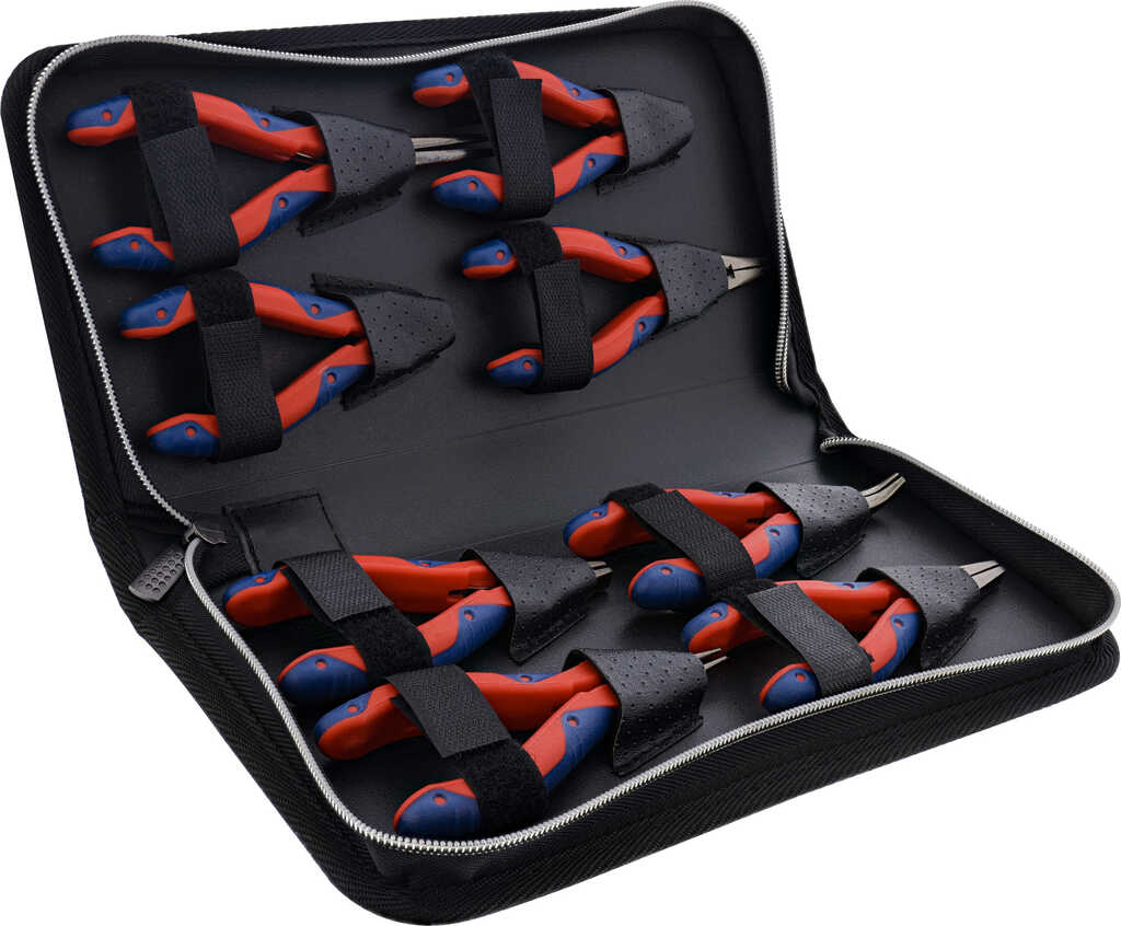 InLine Elektronik-Zangen&comma; Set&comma; 8-teilig