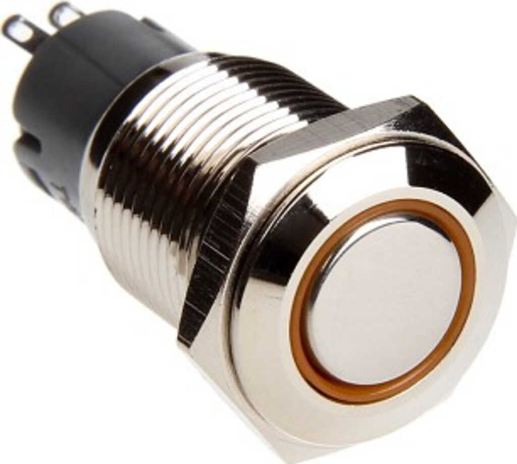 DimasTech Vandalismusschalter&sol;-taster 16mm 12 Volt