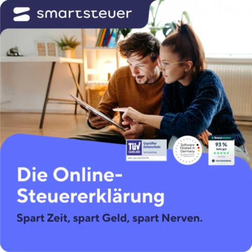 Lexware smartsteuer 2025 - Steuererkl&auml;rung f&uuml;r das Jahr 2024