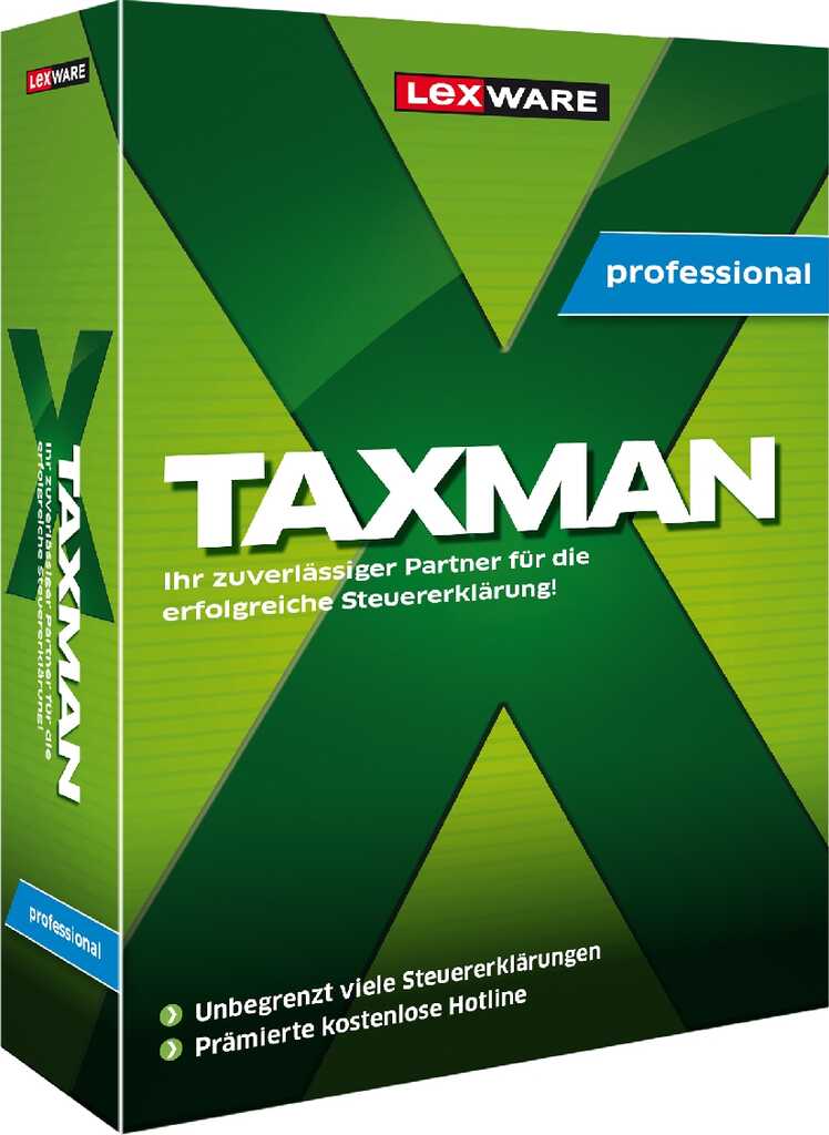 Lexware TAXMAN Professional 2023&comma; 5-Platz&comma; ESD