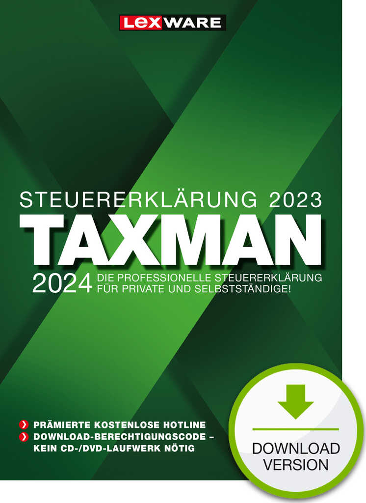 Lexware TAXMAN 2024, ESD