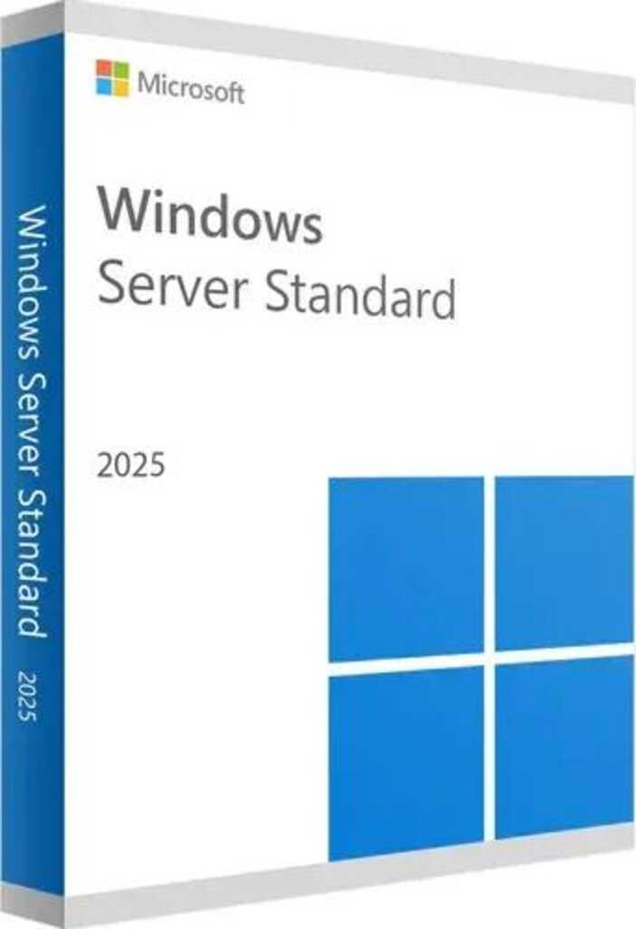 Microsoft Windows Server 2025 Standard&comma; OEM&comma; 24 Cores&comma;