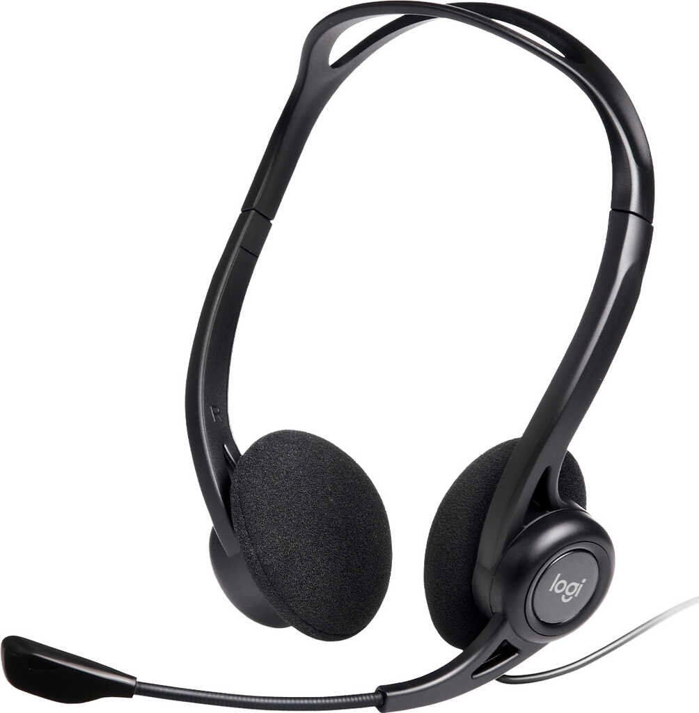 Logitech PC 960 USB&comma; Headset&comma; On-Ear&comma; PC