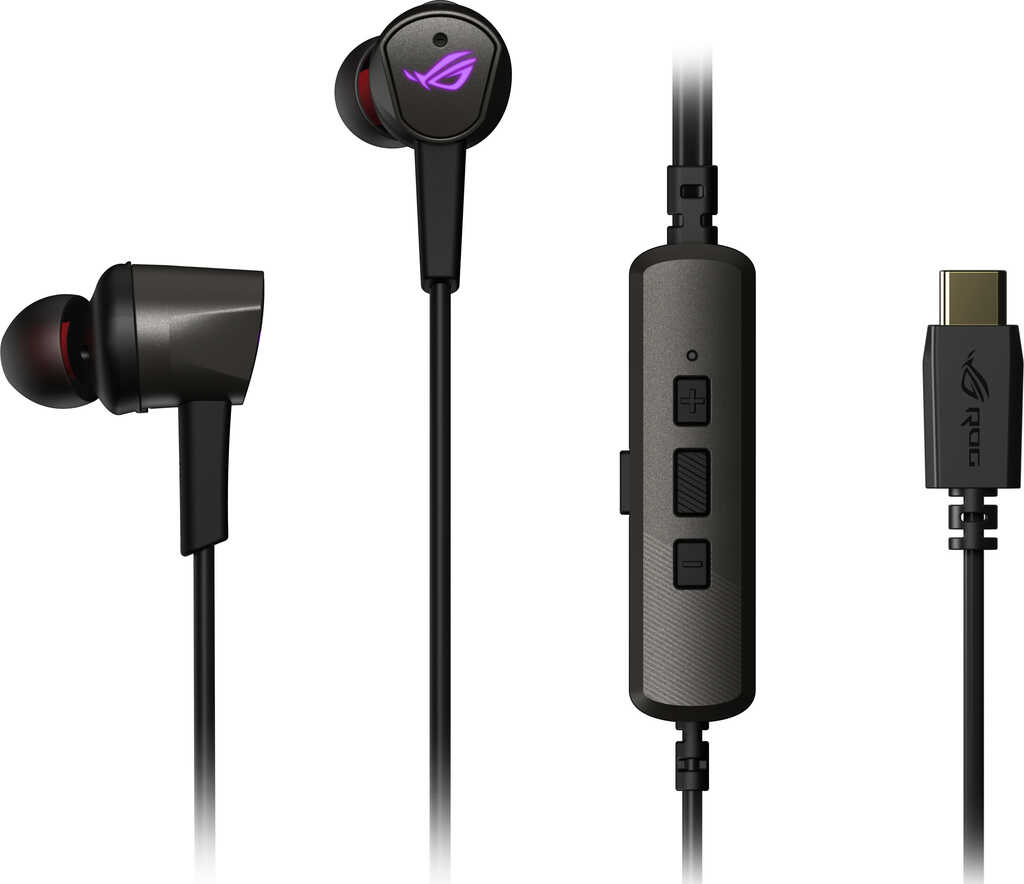 ASUS ROG Cetra II&comma; Ohrh&ouml;rer In-Ear&comma; USB-C&comma; Discord&comma;