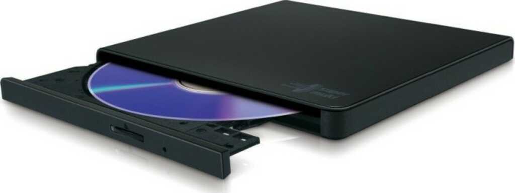 Hitachi-LG Slim Portable DVD-Brenner&comma; USB 2&period;0&comma; M-DISC