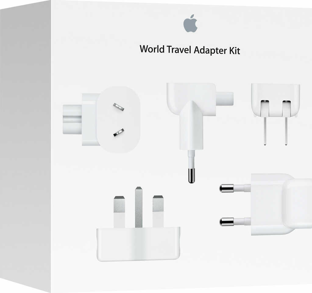 Apple MD837ZM World Travel Adapter Kit