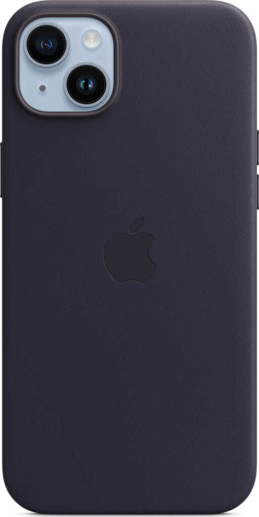Apple Leder Case mit MagSafe f&uuml;r iPhone 14 Plus Mitternacht