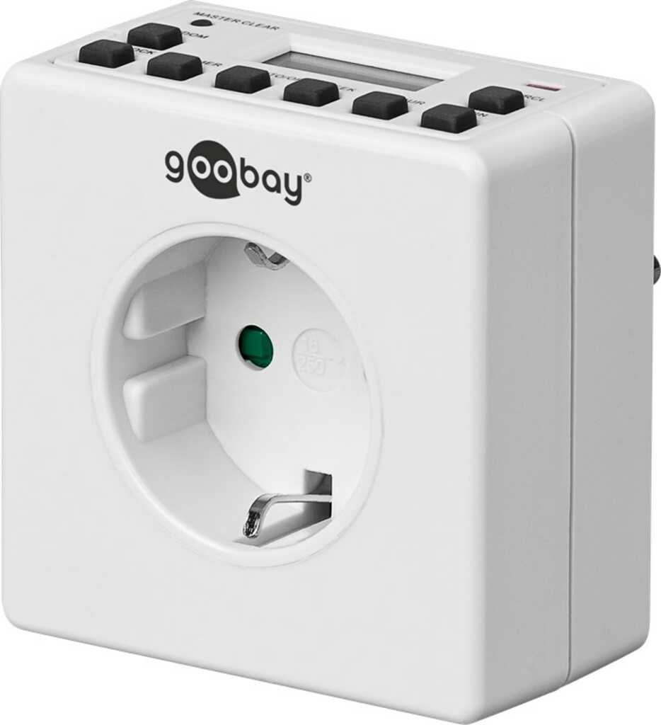 goobay Digitale Tages- und Wochen Zeitschaltuhr