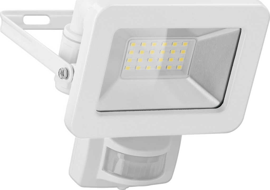goobay LED Au&szlig;en-Flutlichtstrahler&comma; 20W&comma; 1700lm&comma; nw&comma;