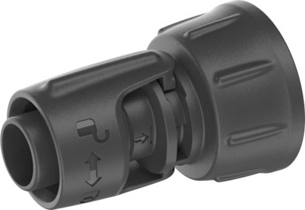 Gardena Micro-Drip-System&comma; Hahn-Anschluss 13 mm &lpar;1&sol;2 Zoll&rpar; &ndash; 4&comma;6 mm &lpar;3&sol;4 Zoll&rpar; - Modell 2023