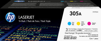 HP Toner 305A Color Pack HP Toner 305A Color Pack