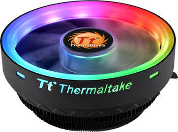 Thermaltake UX100 ARGB CPU-Lüfter, 1x 120x120x25mm, 1800rpm, 65.96m³/h, 26.92dB(A)