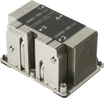 Supermicro SNK-P0068PSC CPU-Lüfter, 2HE, passiv 