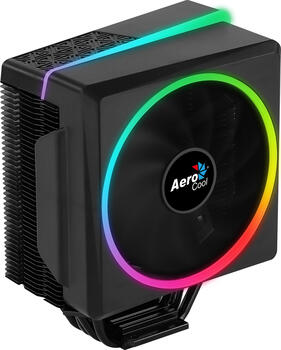 AeroCool Cylon 4 ARGB CPU-Lüfter, 1x 120x120x25mm, 800-1800rpm, 44.1-89.2m³/h, 0.72-1.21mmH2O, 14-26dB(A)