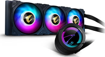 GIGABYTE AORUS Waterforce 360 Komplett-Wasserkühlung, 3x 120x120mm, 950-2150rpm, 46.9-95.9m³/h, 27.6-56.44 CFM