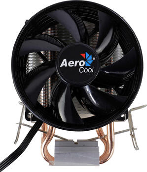 AeroCool Verkho 2 CPU-Lüfter, 1x 90x90x25mm, 800-2000rpm, 31.4-40.1m³/h, 18.48-23.6 CFM, 15-25dB(A)