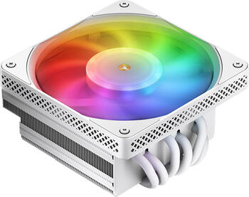 Jonsbo HX6200D White CPU-Lüfter, 1x 120x120x15mm, 700-1800rpm, 22.3-105.3m³/h, 13.12-61.97 CFM, 18.6-29.7dB(A)