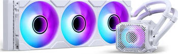 PHANTEKS Glacier One 360M25 Gen2 DRGB AiO Wasserkühlung 360 mm, weiß PHANTEKS Glacier One 360M25 Gen2 DRGB AiO Wasserkühlung 360 mm, weiß
