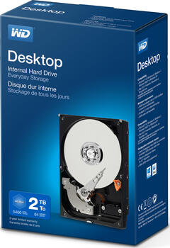 2.0 TB HDD WD Desktop, WDBH2D0020HNC, SATA 6Gb/s-Festplatte 