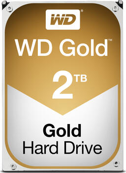 2.0 TB HDD WD Gold SATA 6Gb/s-Festplatte 