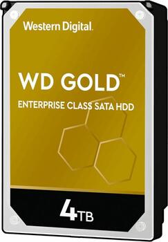 4.0 TB HDD Western Digital Gold-Festplatte, geeignet für Dauerbetrieb, zeitbeschränkte Fehlerkorrektur