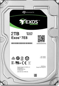 2.0 TB HDD Seagate  Exos E 7E8 2TB, 512n, SATA 6Gb/s für Dauerbetrieb,