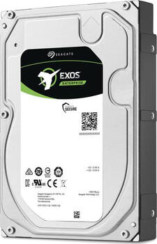 4.0 TB HDD Seagate Exos E 7E8-Festplatte, geeignet für Dauerbetrieb, PowerChoice, Feuchtigkeitssensor