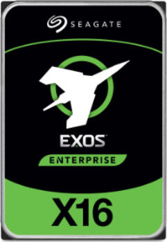 12.0 TB HDD Seagate Enterprise Exos X16 3.5 Zoll Serial ATA Festplatte geeignet für Dauerbetrieb, heliumgefüllt