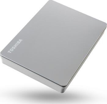 4.0 TB HDD Toshiba Canvio Flex silber-Festplatte, inkl. USB-Kabel (USB-A), inkl. USB-Kabel (USB-C)