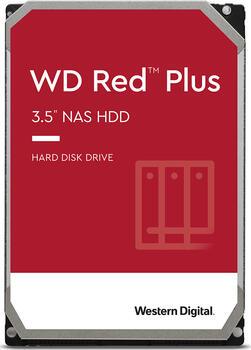 3.0 TB HDD Western Digital WD Red Plus-Festplatte, geeignet für Dauerbetrieb