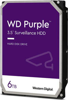 6.0 TB HDD Western Digital WD Purple-Festplatte, 6.0 TB HDD Western Digital WD Purple-Festplatte,