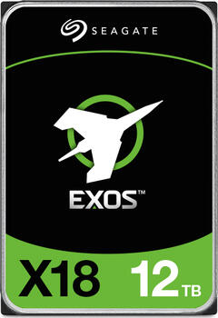 12.0 TB HDD Seagate Exos X - X18-Festplatte, geeignet für Dauerbetrieb, heliumgefüllt, PowerChoice, PowerBalance