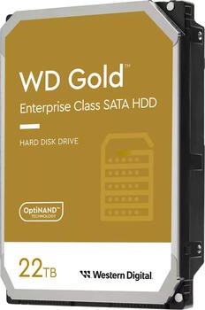 22.0 TB HDD Western Digital WD Gold-Festplatte, 22.0 TB HDD Western Digital WD Gold-Festplatte,