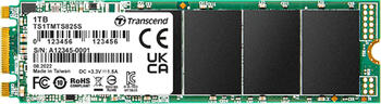 1.0 TB SSD Transcend MTS825S SSD, M.2/B-M-Key (SATA 6Gb/s), lesen: 550MB/s, schreiben: 500MB/s, TBW: 360TB
