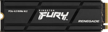 1.0 TB SSD Kingston FURY RENEGADE SSD, M.2/M-Key (PCIe 4.0 x4), lesen: 7300MB/s, schreiben: 6000MB/s SLC-Cached, TB