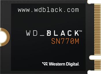 1.0 TB SSD Western Digital WD_BLACK NVMe, M.2/M-Key (PCIe 4.0 x4), lesen: 5150MB/s, schreiben: 4900MB/s, TBW: 600TB