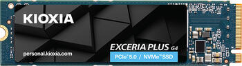 2&period;0 TB SSD KIOXIA EXCERIA PLUS G4 SSD&comma; M&period;2&sol;M-Key &lpar;PCIe 5&period;0 x4&rpar;&comma; lesen&colon; 10000MB&sol;s&comma; schreiben&colon; 8500MB&sol;s