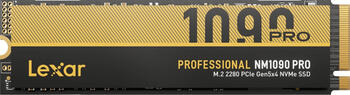 4 TB SSD Lexar Professional NM1090 PRO, PCIe 5.0 x4, lesen: 14000 MB/s, schreiben: 13000 MB/s, TBW 2.8 PB 4 TB SSD Lexar Professional NM1090 PRO, PCIe 5.0 x4, lesen: 14000 MB/s, schreiben: 13000 MB/s, TBW 2.8 PB