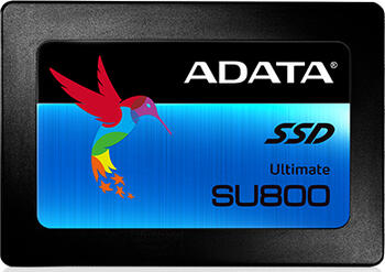 1.0 TB SSD ADATA Ultimate SU800 SATA 6Gb/s 6,4cm/ 2.5 Zoll lesen: 560MB/s, schreiben: 520MB/s, TBW: 800TB