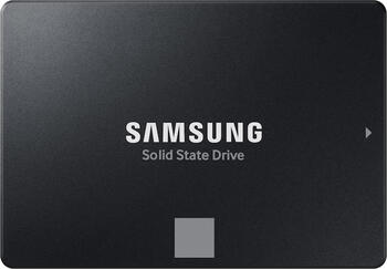 2.0 TB Samsung 870 EVO, 2.5  Serial ATA III, lesen: 560 MB/s, schreiben 530 Mb/s, TBW: 1.2PB