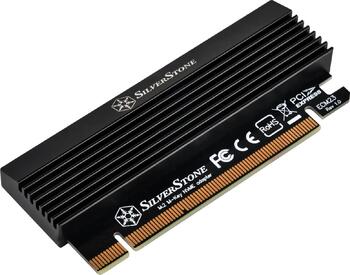 SilverStone ECM23 PCIe auf M.2 PCIe Adapter inkl. Kühlpad 