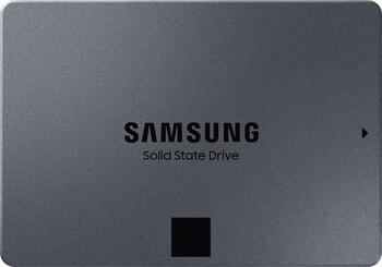 8.0 TB SSD Samsung SSD 870 QVO, SATA 6Gb/s, lesen: 560MB/s, schreiben: 530MB/s, TBW: 2.88PB