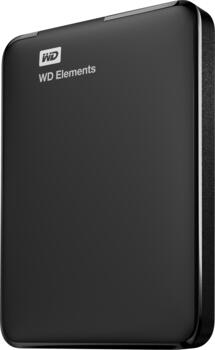 2.0 TB HDD WD Elements portable, schwarz USB 3.0 