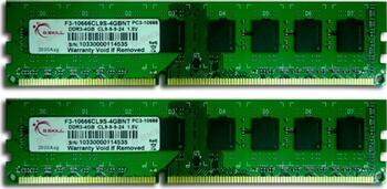 DDR3RAM 2x 4GB DDR3-1333 G.Skill NT Series, CL9-9-9-24 Kit