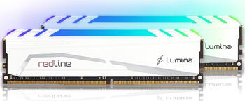 DDR4RAM 2x 16GB DDR4-3600 Mushkin Redline Lumina White DIMM, CL16-19-19-39 Kit
