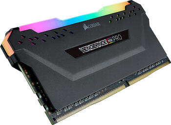 DDR4RAM 16GB DDR4-3600 Corsair Vengeance RGB PRO schwarz DIMM, CL18-22-22-42