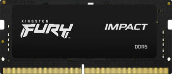 DDR5RAM 2x 32GB DDR5-4800 Kingston FURY Impact SO-DIMM on-die ECC, CL38-38-38 Kit
