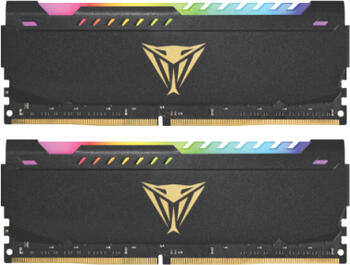 DDR4RAM 2x 16GB DDR4-3600 Patriot Viper Steel RGB DIMM, CL18-22-22-42 Kit