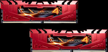 DDR4RAM 2x 8GB DDR4-2400 G.Skill RipJaws 4 rot, CL15-15-15-35 Kit